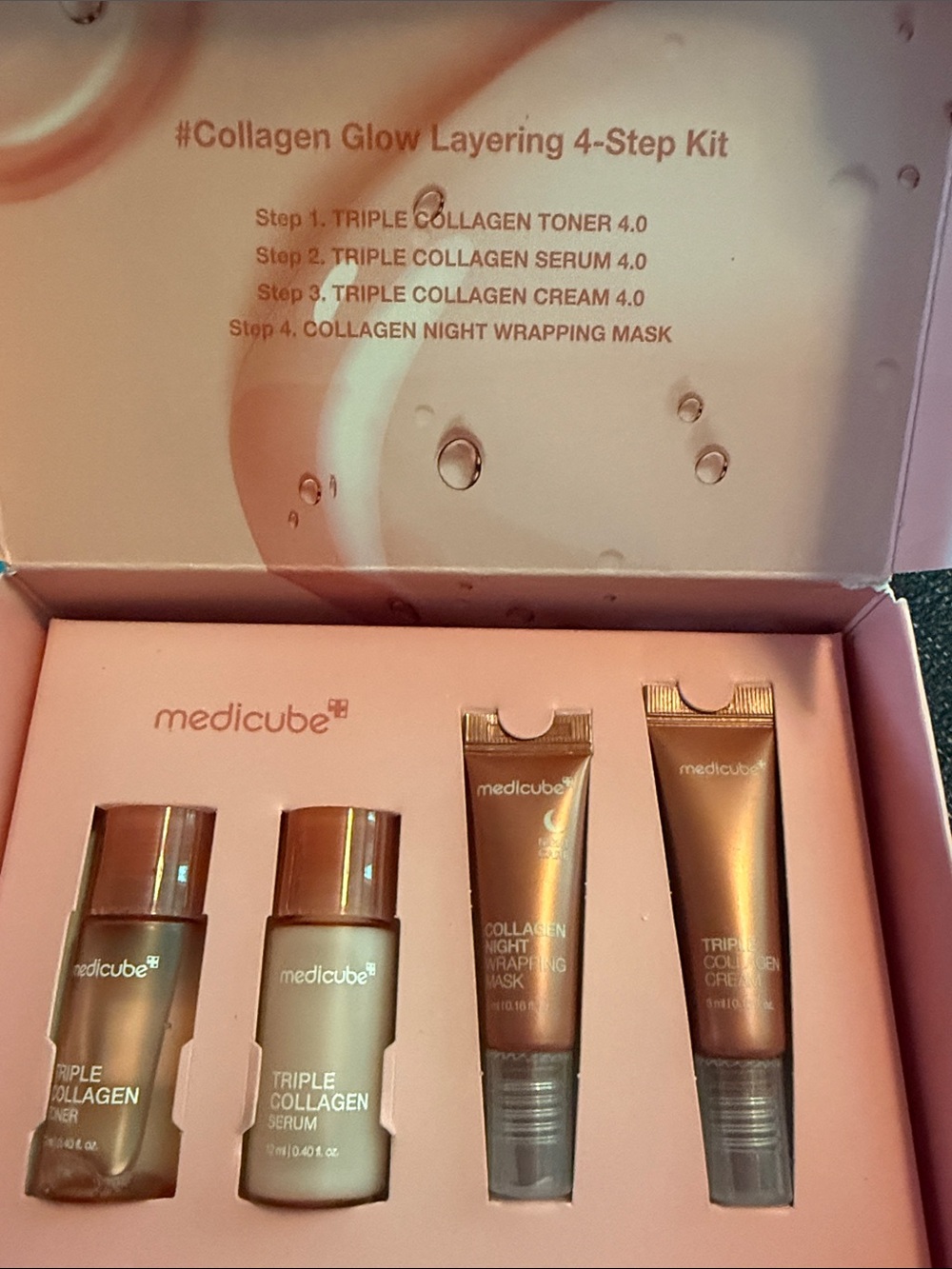 Medicube Triple Collagen Glow Layering 4-Step Kit